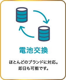 電池交換