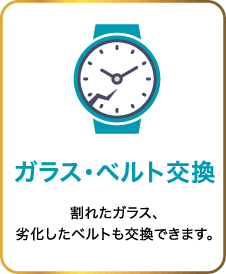ガラス・ベルト交換